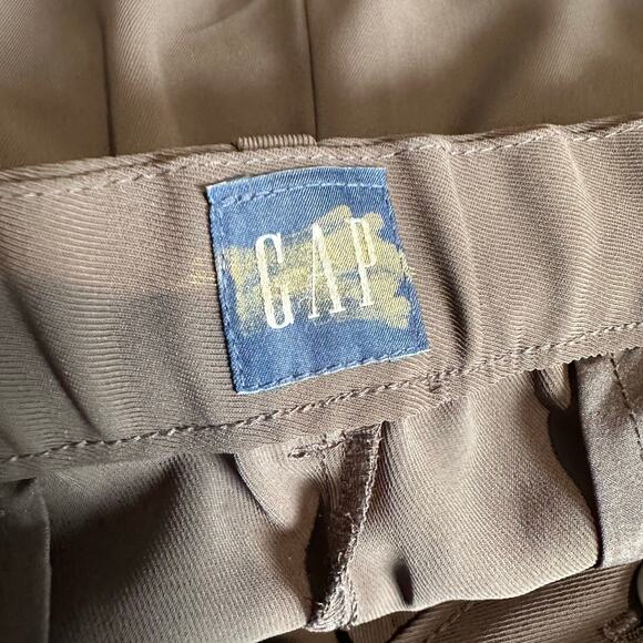 Gap 365 High Rise Trousers Terra Brown 20 Petite - Picture 5 of 13